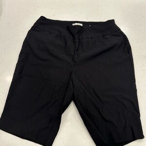 Cato Women's Black Bermuda Shorts